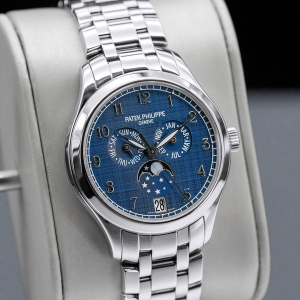Patek Philippe Complications Annual Calendar 4947/1A Blue 38mm 2021 Box & Papers