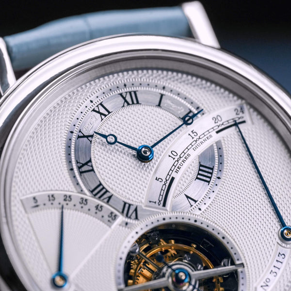 Breguet Classique Tourbillion Power Reserve 3657PT White Dial 39mm Watch Only