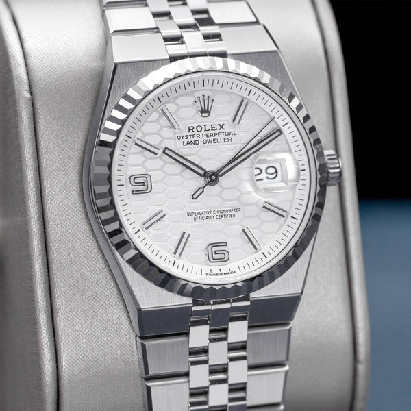 Rolex Land Dweller 127234 36mm Release Box & Papers