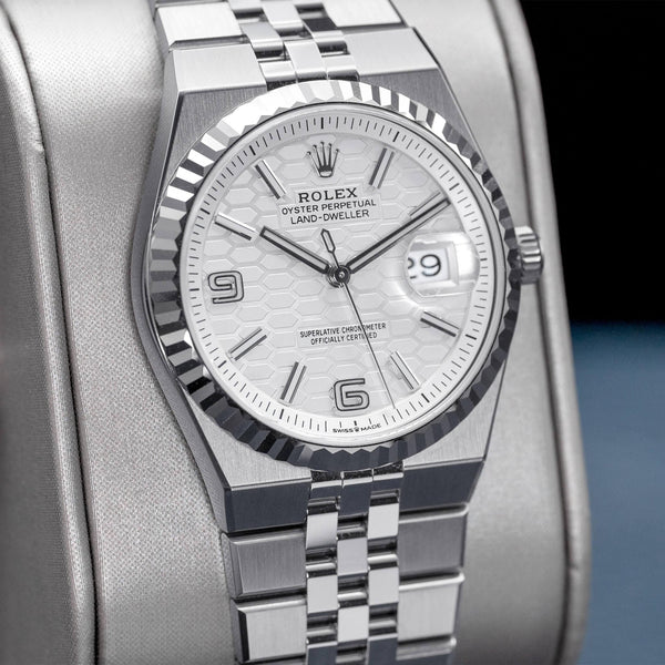Rolex Land Dweller 127234 36mm Release Box & Papers