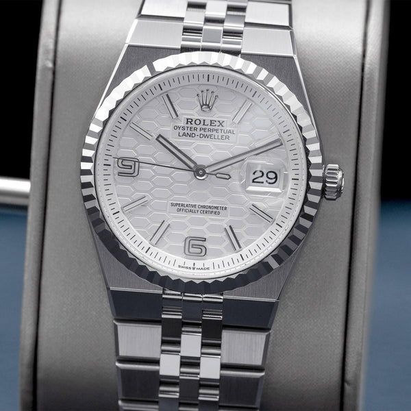 Rolex Land Dweller 127234 36mm Release Box & Papers