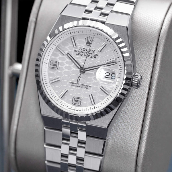Rolex Land Dweller 127234 36mm Release Box & Papers