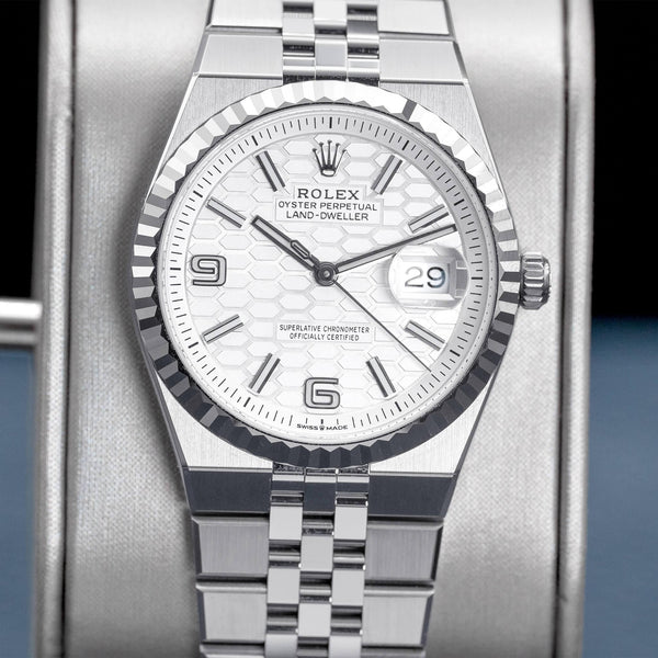 Rolex Land Dweller 127234 36mm Release Box & Papers