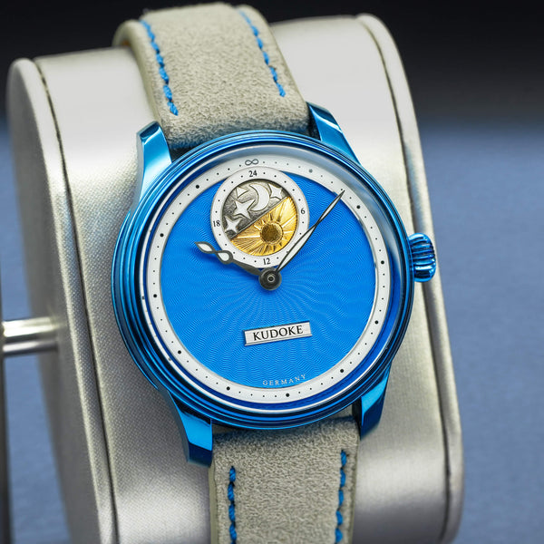 Close-up angled view of Kudoke 2 “Starry Night” Limited Edition