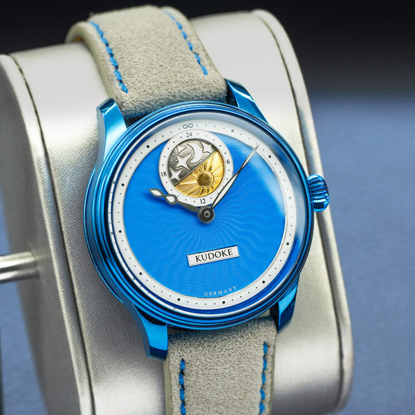 Angled view with reflection of Kudoke 2 “Starry Night” Limited Edition