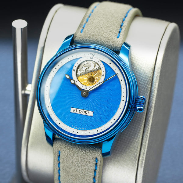 Angled opposing view with reflection of Kudoke 2 “Starry Night” Limited Edition