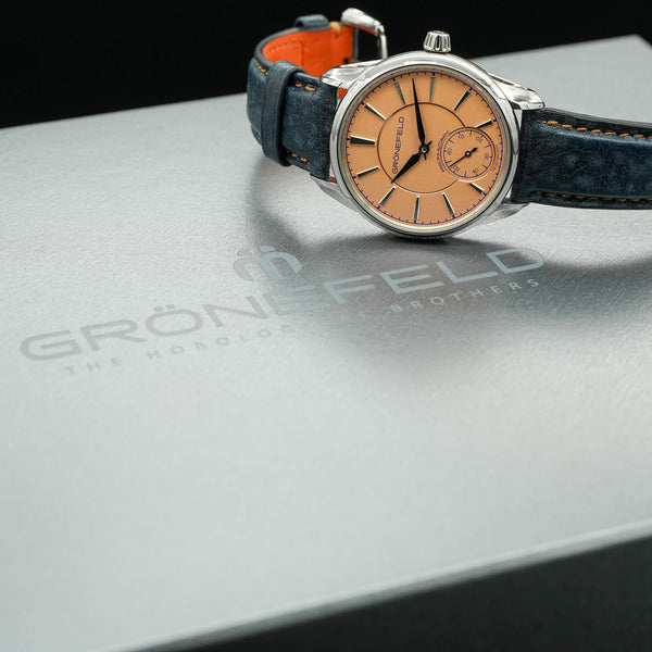 Other view of Grönefeld 1941 Principia Salmon Dial
