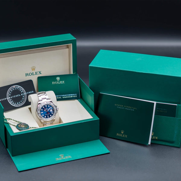 Rolex Yacht Master “Captain America” 126622 Blue Dial 40mm Box & Papers