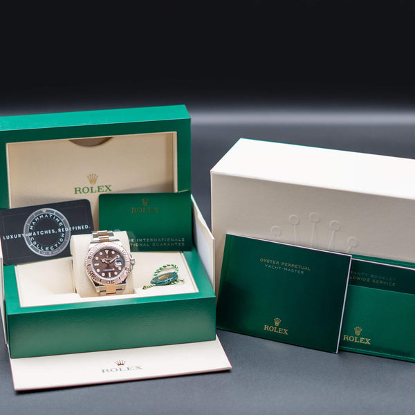 Rolex Yachtmaster 116621 Choco Dial with box and papers
