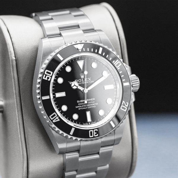 Rolex Submariner No Date 124060 Black Dial 41mm Box & Papers
