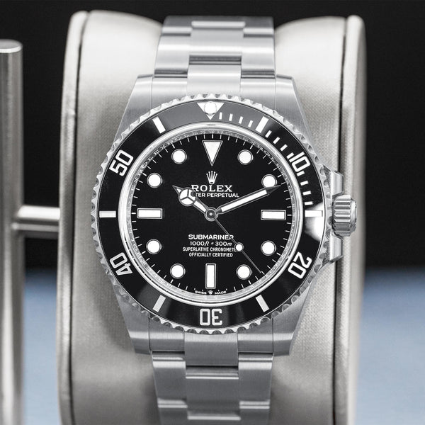 Rolex Submariner No Date 124060 Black Dial 41mm Box & Papers