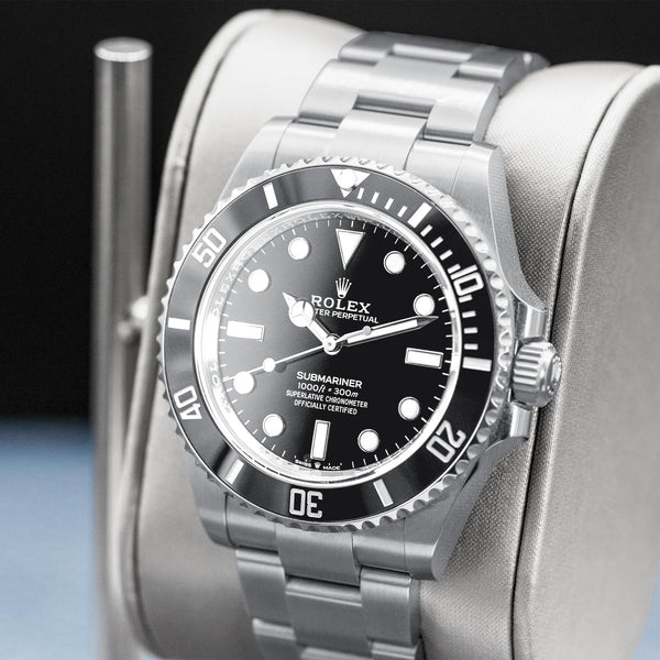 Rolex Submariner No Date 124060 Black Dial 41mm Box & Papers
