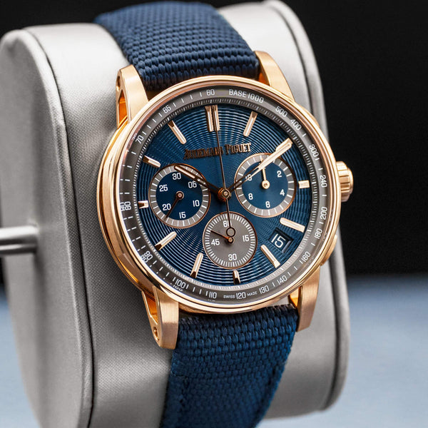 Audemars Piguet Code 11.59 Chronograph Blue Dial 41mm Box & Papers