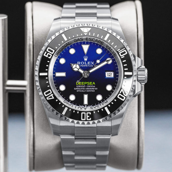 Rolex Deepsea “James Cameron” 136660 Blue Dial 44mm Box & Papers