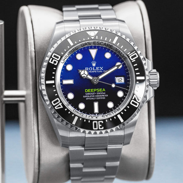 Rolex Deepsea “James Cameron” 136660 Blue Dial 44mm Box & Papers