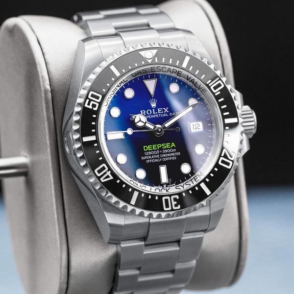 Rolex Deepsea “James Cameron” 136660 Blue Dial 44mm Box & Papers
