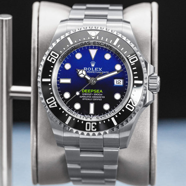 Rolex Deepsea “James Cameron” 136660 Blue Dial 44mm Box & Papers