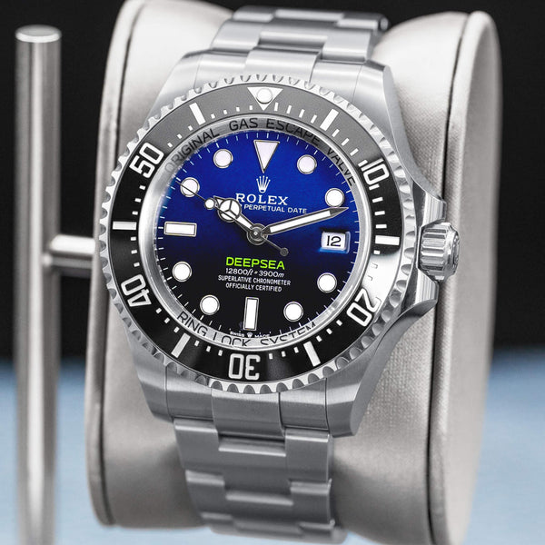 Rolex Deepsea “James Cameron” 136660 Blue Dial 44mm Box & Papers