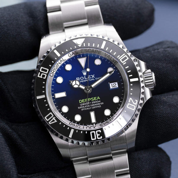 Rolex Deepsea “James Cameron” 136660 Blue Dial 44mm Box & Papers