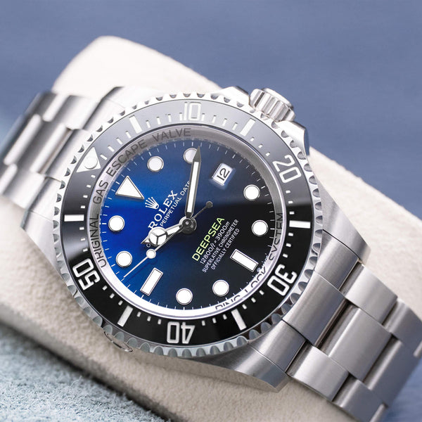 Rolex Deepsea “James Cameron” 136660 Blue Dial 44mm Box & Papers