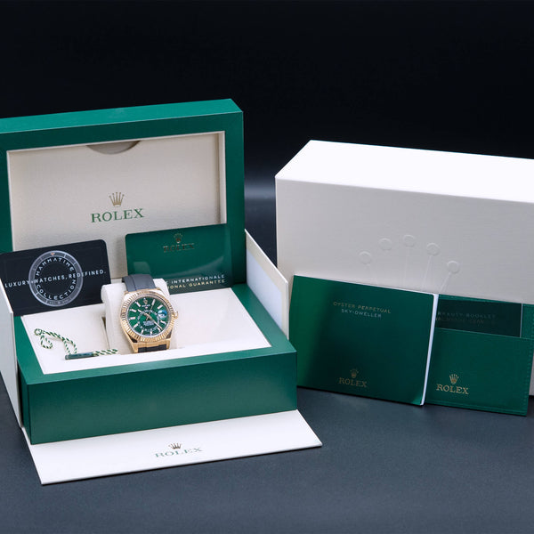 Rolex Sky Dweller 336238 with Box & Papers