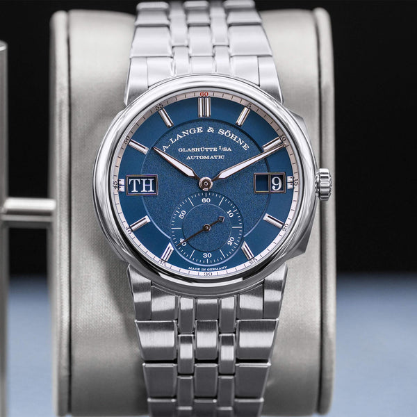 A. Lange & Sohne Odysseus 363.179 Blue Dial 40.5mm Box & Papers