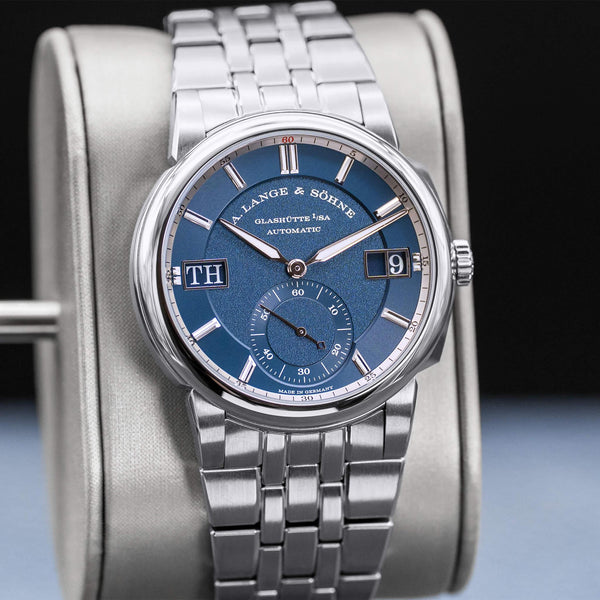 A. Lange & Sohne Odysseus 363.179 Blue Dial 40.5mm Box & Papers