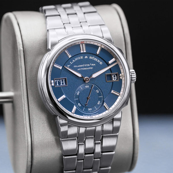 A. Lange & Sohne Odysseus 363.179 Blue Dial 40.5mm Box & Papers