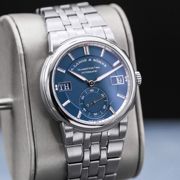 A. Lange & Sohne Odysseus 363.179 Blue Dial 40.5mm Box & Papers