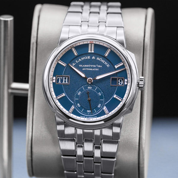 A. Lange & Sohne Odysseus 363.179 Blue Dial 40.5mm Box & Papers