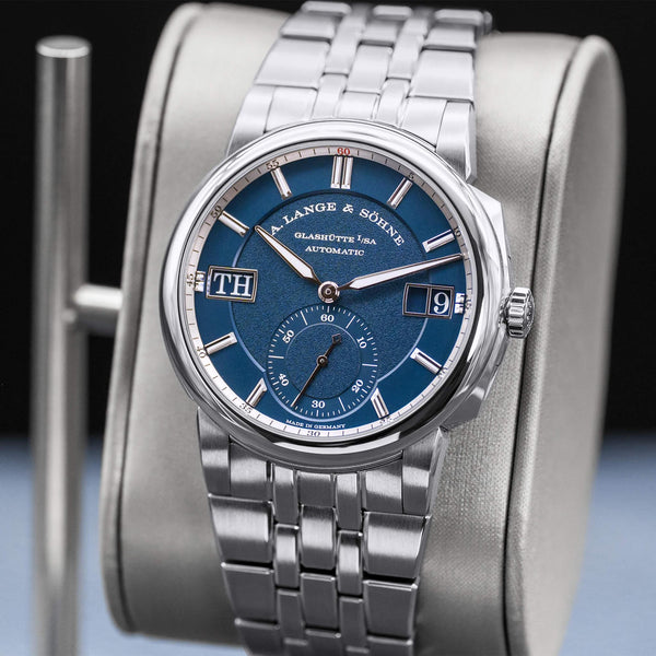 A. Lange & Sohne Odysseus 363.179 Blue Dial 40.5mm Box & Papers