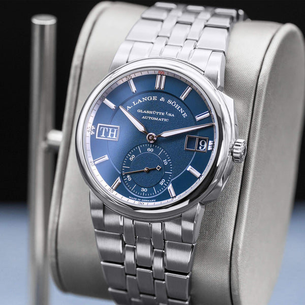 A. Lange & Sohne Odysseus 363.179 Blue Dial 40.5mm Box & Papers
