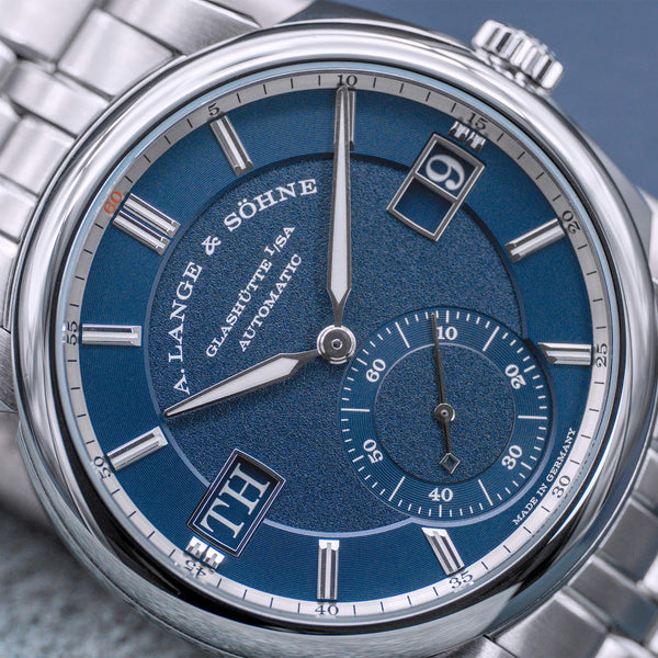 A. Lange & Sohne Odysseus 363.179 Blue Dial 40.5mm Box & Papers