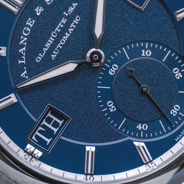 A. Lange & Sohne Odysseus 363.179 Blue Dial 40.5mm Box & Papers