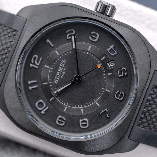 Angled macro view of Hermes H08 SP1.742