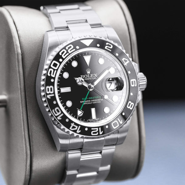 Rolex GMT Master II 116710LN Black Dial 40mm Box & Papers