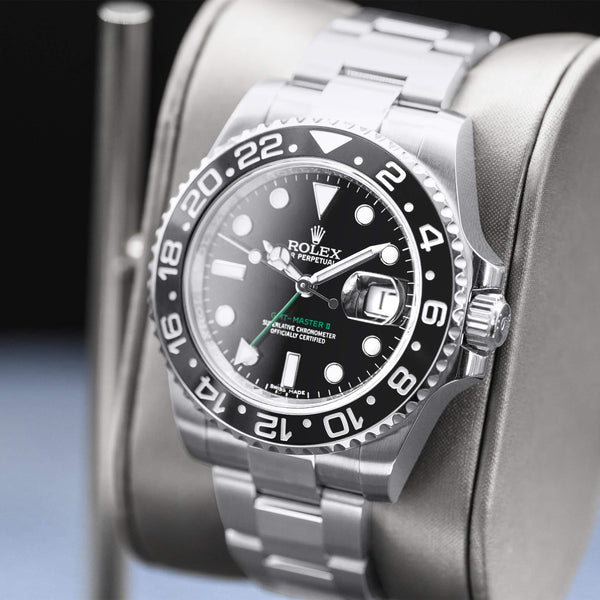 Rolex GMT Master II 116710LN Black Dial 40mm Box & Papers