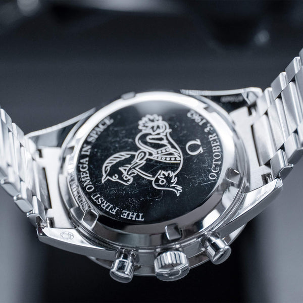 Caseback of Omega Speedmaster FOiS 39.7mm