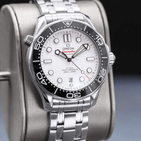 Omega Seamaster Diver 300M White Dial 42mm 2024 Box & Papers
