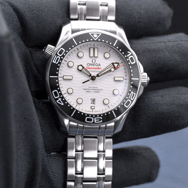 Omega Seamaster Diver 300M White Dial 42mm 2024 Box & Papers