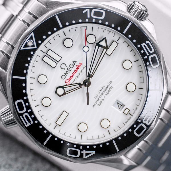 Omega Seamaster Diver 300M White Dial 42mm 2024 Box & Papers