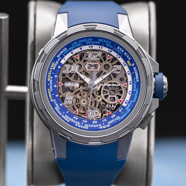 Central view ofRichard Mille World Timer RM63-02
