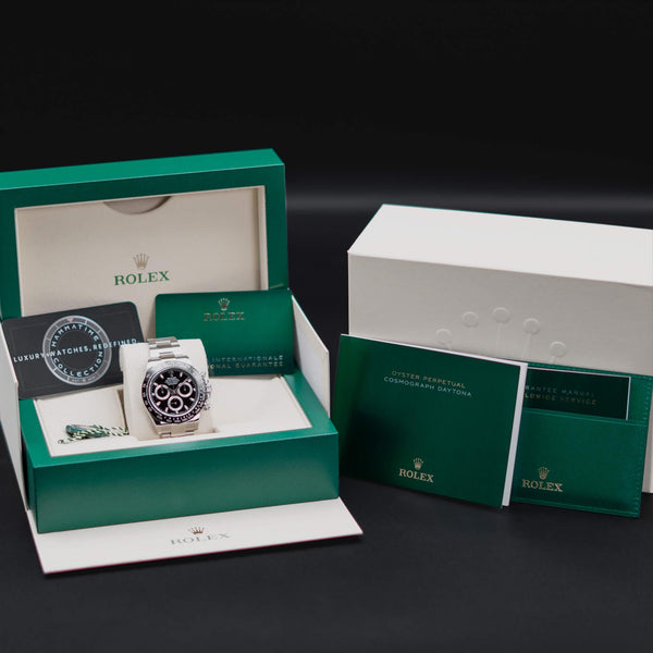 Rolex Daytona 116500LN Black Dial with box and papers