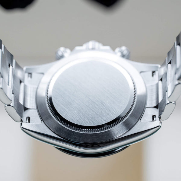 Caseback of Rolex Daytona 116500LN Black Dial