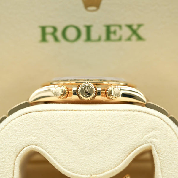 Rolex Daytona 116508 “John Mayer” Green Dial Yellow Gold 40mm Box & Papers