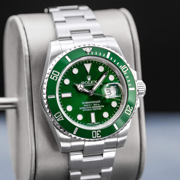 Rolex Submariner “Hulk” 116610LV Green Dial 40mm 2020 Box & Papers