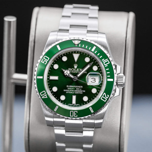 Rolex Submariner “Hulk” 116610LV Green Dial 40mm 2020 Box & Papers