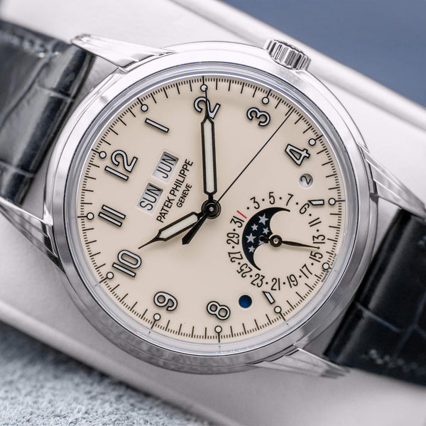 Patek Philippe Grand Complications 5320G Cream Dial 40mm Box & Rare Patek