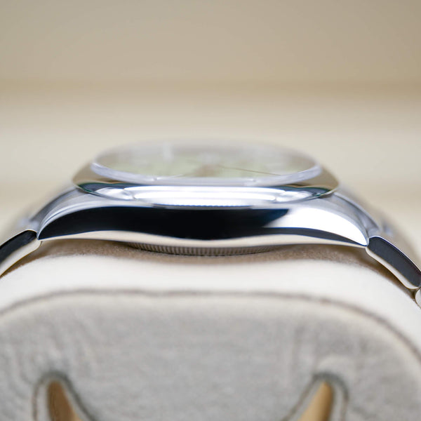 Rolex Oyster Perpetual 134300 Pistachio Dial 41mm Box & Papers