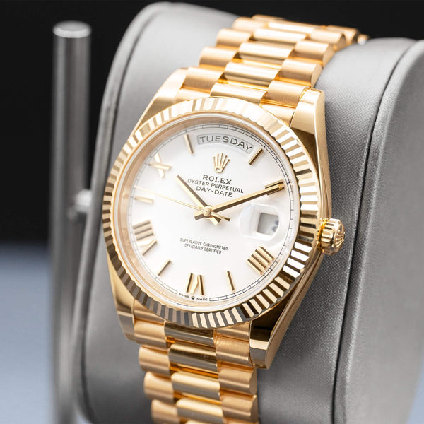 Rolex Day-Date 228238 White Dial 40mm 2025 Box & Papers